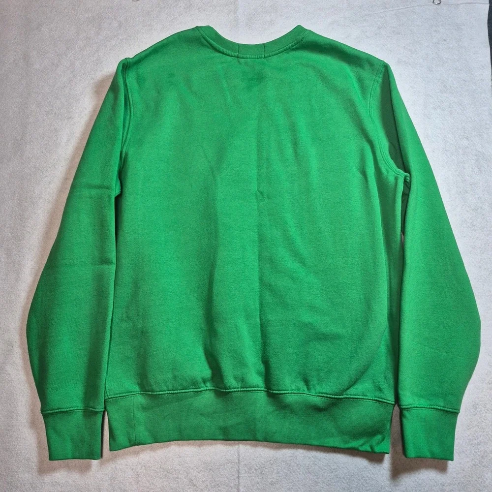 Polo Ralph Lauren Polo Bear Sweatshirt Mens M Green Crewneck Graphic Pullover